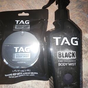 TAG Black Fine Fragrance Body Mist - Black